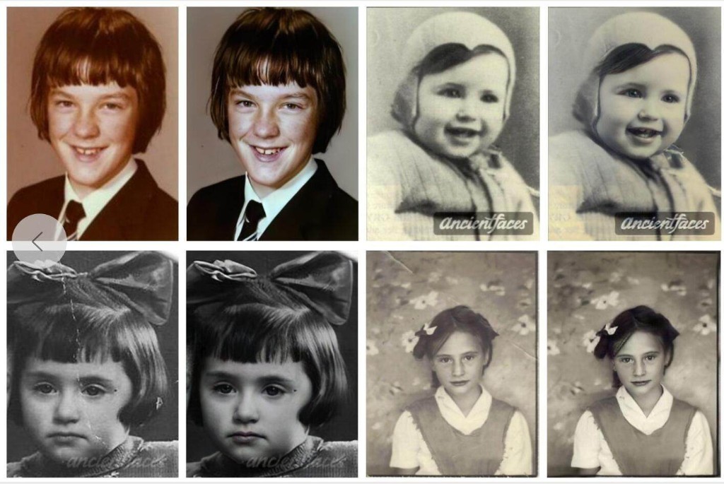 Photo restoration example 4